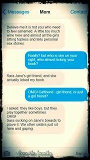 His girlfriend sent me a message, which included a series of screenshots. . Mom son sexting